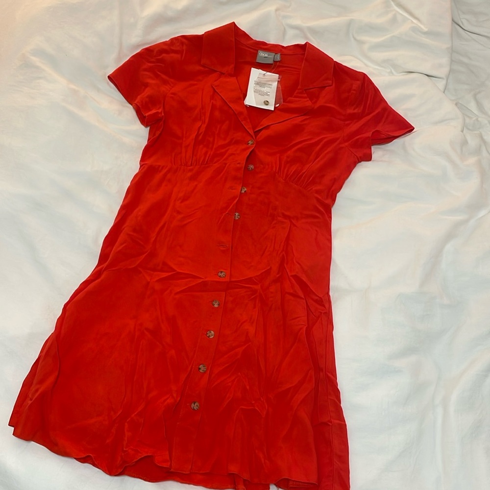 ASOS NWT LITTLE RED DRESS SIZE 4